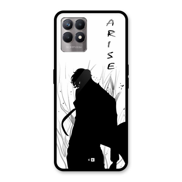 Awesome Jinwoo Arise Glass Back Case for Realme 8i
