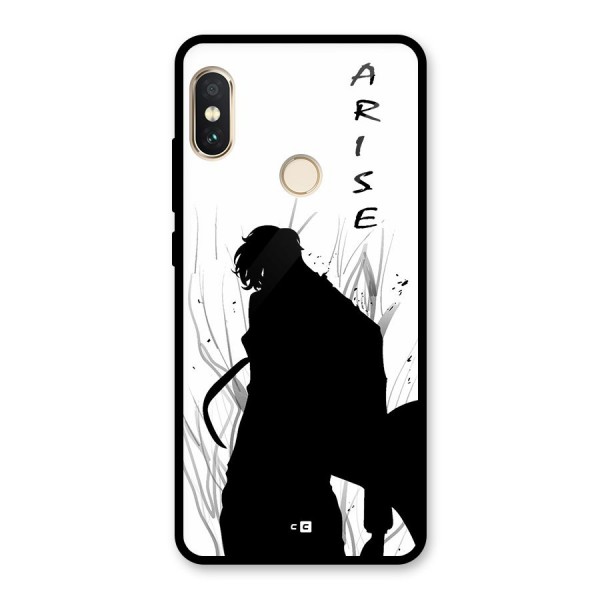 Awesome Jinwoo Arise Glass Back Case for Redmi Note 5 Pro
