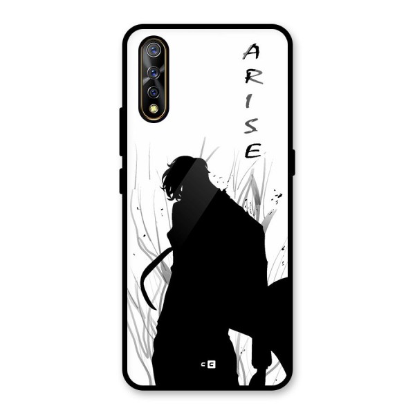 Awesome Jinwoo Arise Glass Back Case for Vivo S1