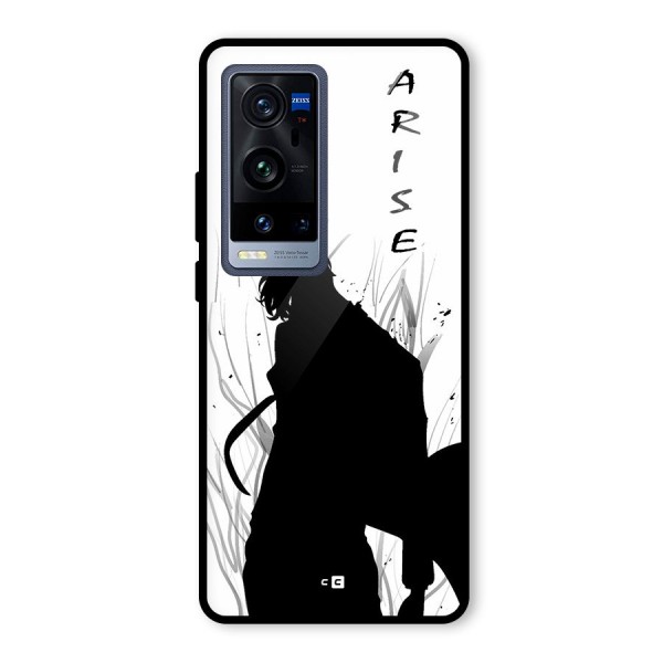 Awesome Jinwoo Arise Glass Back Case for Vivo X60 Pro Plus