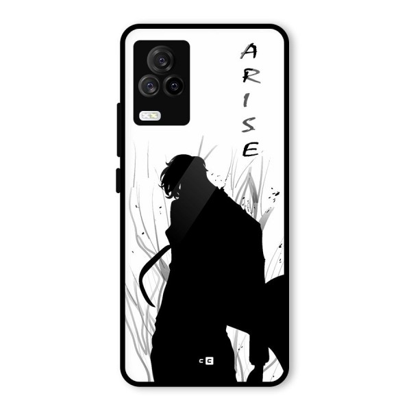 Awesome Jinwoo Arise Glass Back Case for Vivo iQOO 7 Legend 5G