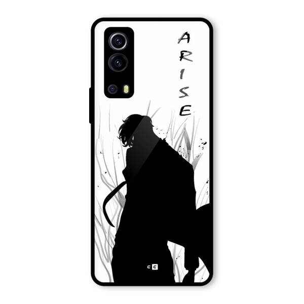 Awesome Jinwoo Arise Glass Back Case for Vivo iQOO Z3
