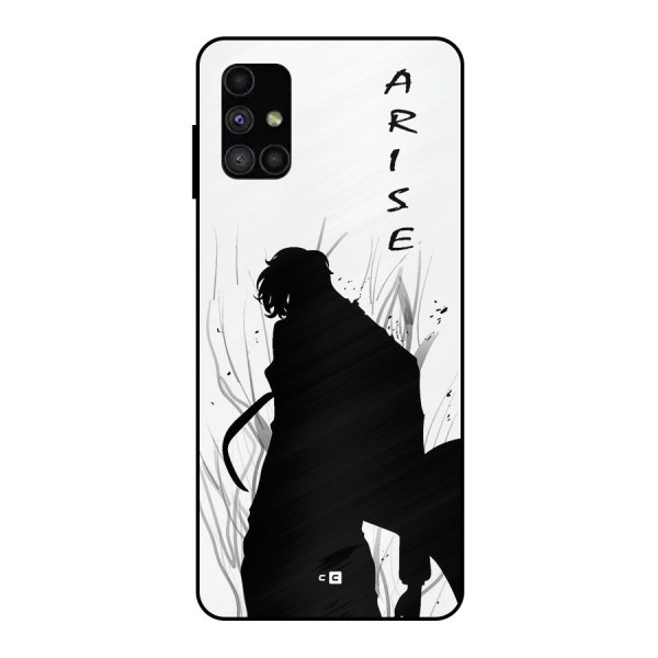 Awesome Jinwoo Arise Metal Back Case for Galaxy M51