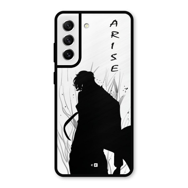 Awesome Jinwoo Arise Metal Back Case for Galaxy S21 FE 5G
