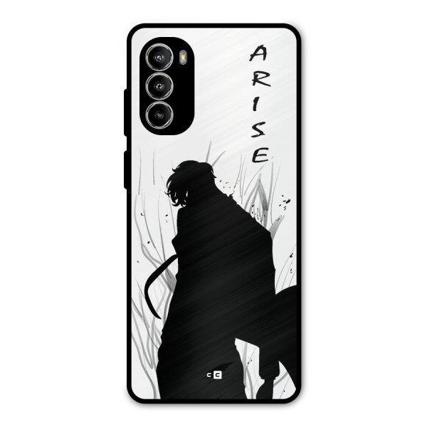 Awesome Jinwoo Arise Metal Back Case for Moto G82