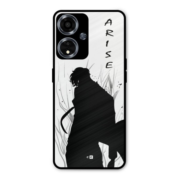 Awesome Jinwoo Arise Metal Back Case for Oppo A59