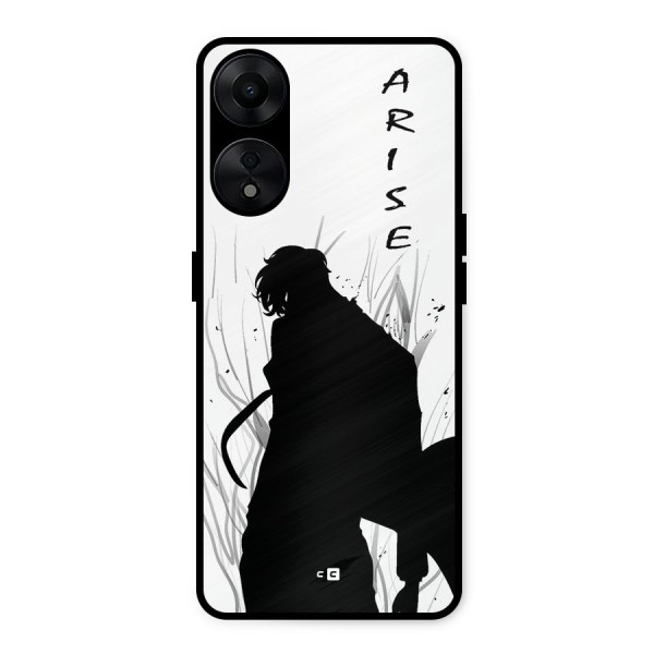 Awesome Jinwoo Arise Metal Back Case for Oppo A78 5G