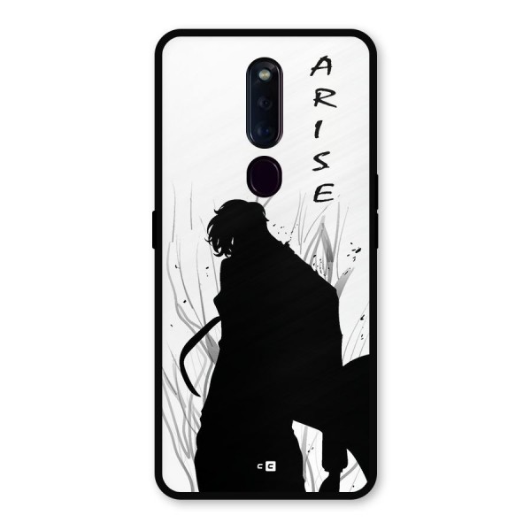 Awesome Jinwoo Arise Metal Back Case for Oppo F11 Pro