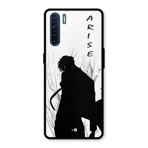Awesome Jinwoo Arise Metal Back Case for Oppo F15