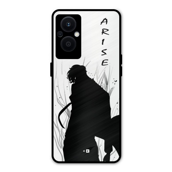 Awesome Jinwoo Arise Metal Back Case for Oppo F21s Pro 5G