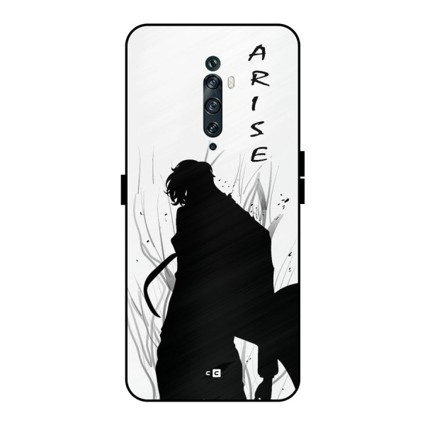 Awesome Jinwoo Arise Metal Back Case for Oppo Reno2 F