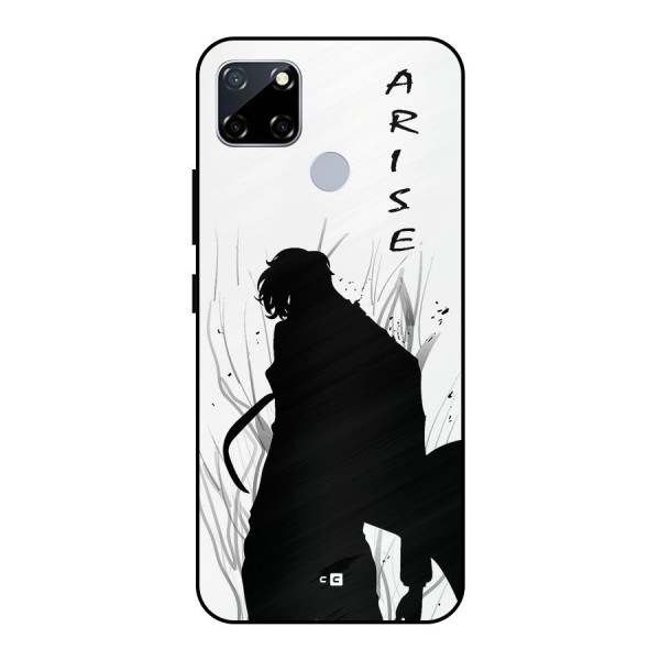 Awesome Jinwoo Arise Metal Back Case for Realme Narzo 30A