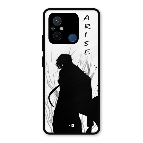 Awesome Jinwoo Arise Metal Back Case for Redmi 12C