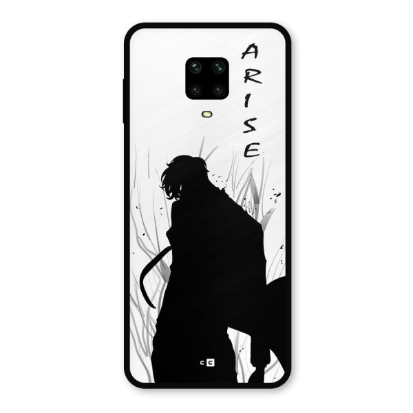 Awesome Jinwoo Arise Metal Back Case for Redmi Note 9 Pro Max