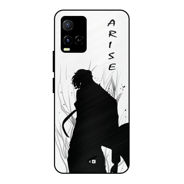Awesome Jinwoo Arise Metal Back Case for Vivo Y33s