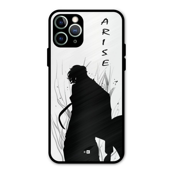 Awesome Jinwoo Arise Metal Back Case for iPhone 11 Pro Max