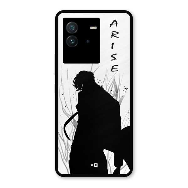 Awesome Jinwoo Arise Metal Back Case for iQOO Neo 6 5G