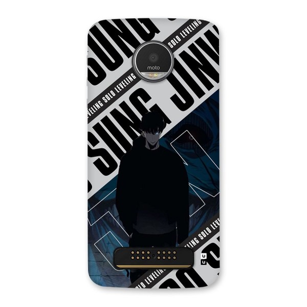 Awesome Jinwoo Rage Back Case for Moto Z Play