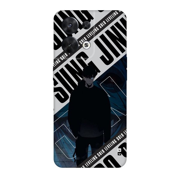 Awesome Jinwoo Rage Back Case for Oppo Reno8 5G