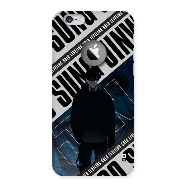 Awesome Jinwoo Rage Back Case for iPhone 6 Logo Cut