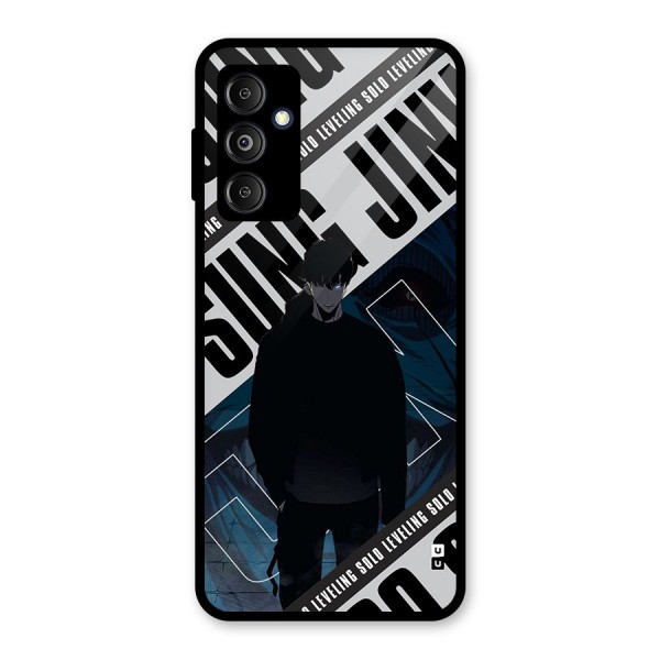 Awesome Jinwoo Rage Glass Back Case for Galaxy M14 5G