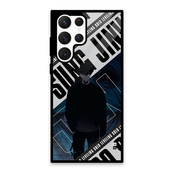 Awesome Jinwoo Rage Glass Back Case for Galaxy S22 Ultra 5G