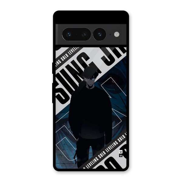 Awesome Jinwoo Rage Glass Back Case for Google Pixel 7 Pro