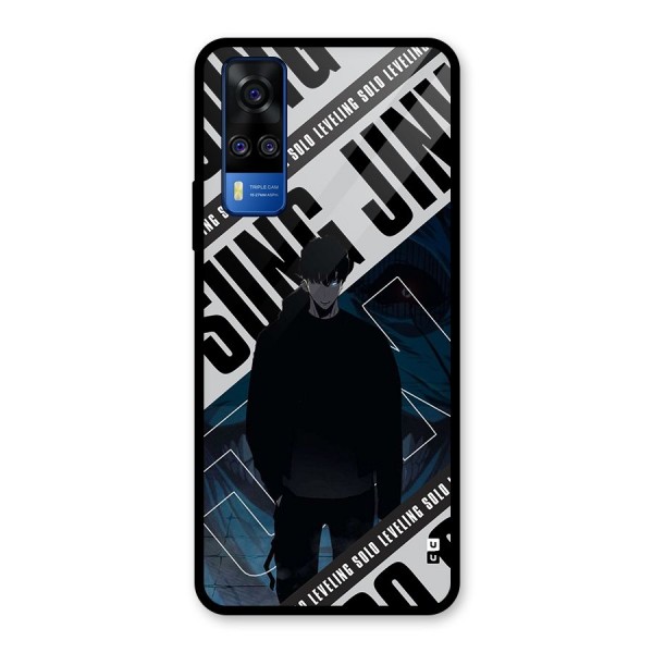 Awesome Jinwoo Rage Glass Back Case for Vivo Y31