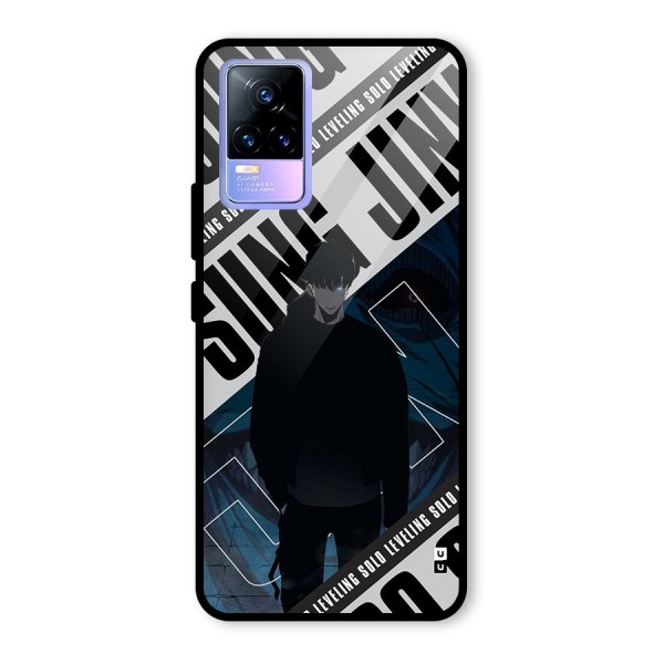Awesome Jinwoo Rage Glass Back Case for Vivo Y73