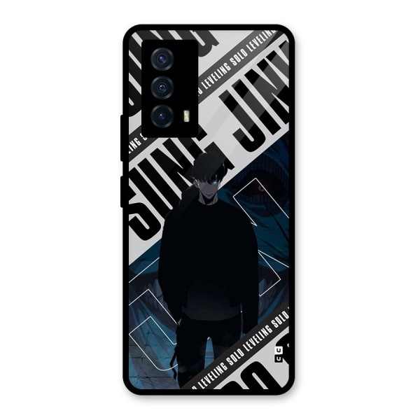 Awesome Jinwoo Rage Glass Back Case for Vivo iQOO Z5