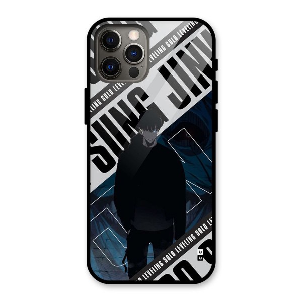 Awesome Jinwoo Rage Glass Back Case for iPhone 12 Pro