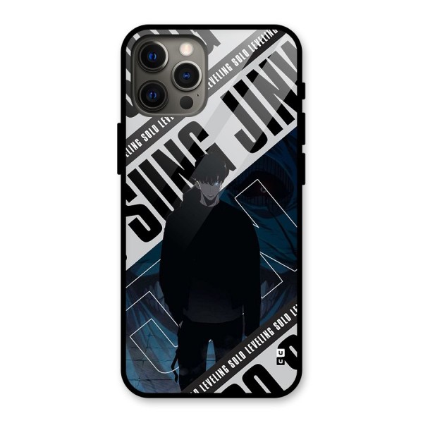 Awesome Jinwoo Rage Glass Back Case for iPhone 12 Pro Max