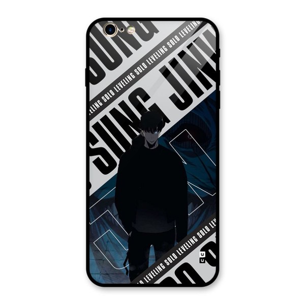 Awesome Jinwoo Rage Glass Back Case for iPhone 6 Plus 6S Plus