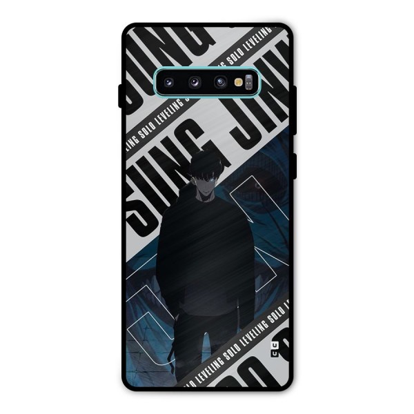 Awesome Jinwoo Rage Metal Back Case for Galaxy S10 Plus