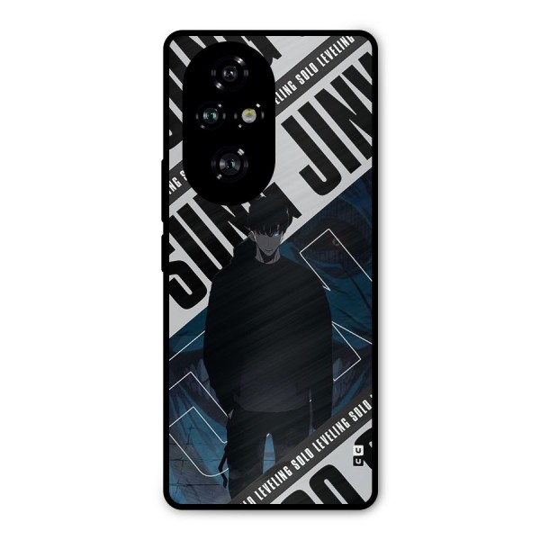 Awesome Jinwoo Rage Metal Back Case for Honor 200 Pro