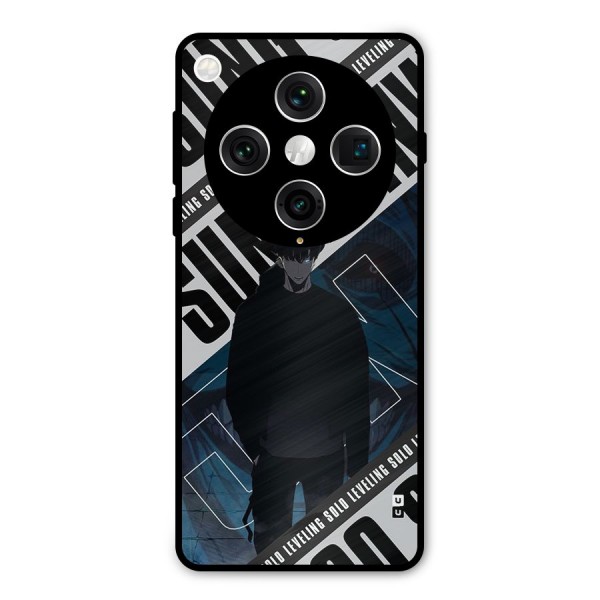 Awesome Jinwoo Rage Metal Back Case for Oppo Find X8 Pro