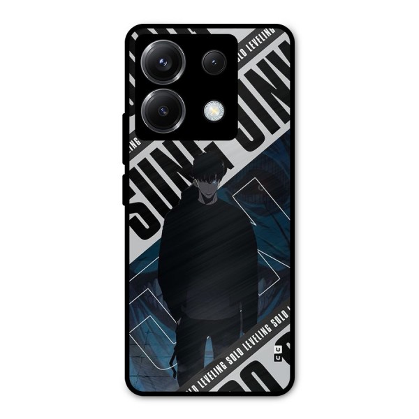 Awesome Jinwoo Rage Metal Back Case for Poco X6