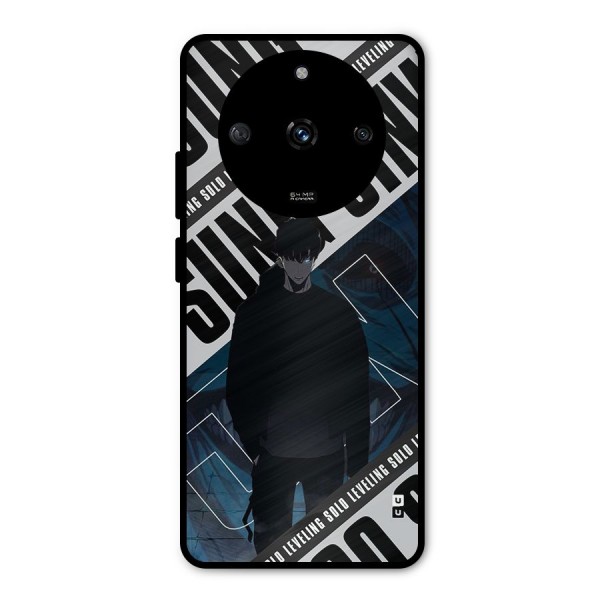 Awesome Jinwoo Rage Metal Back Case for Realme Narzo 60 5G