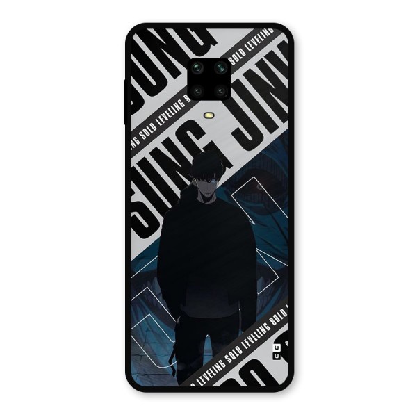 Awesome Jinwoo Rage Metal Back Case for Redmi Note 9 Pro Max
