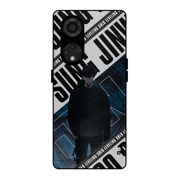 Awesome Jinwoo Rage Metal Back Case for Reno8 T 5G