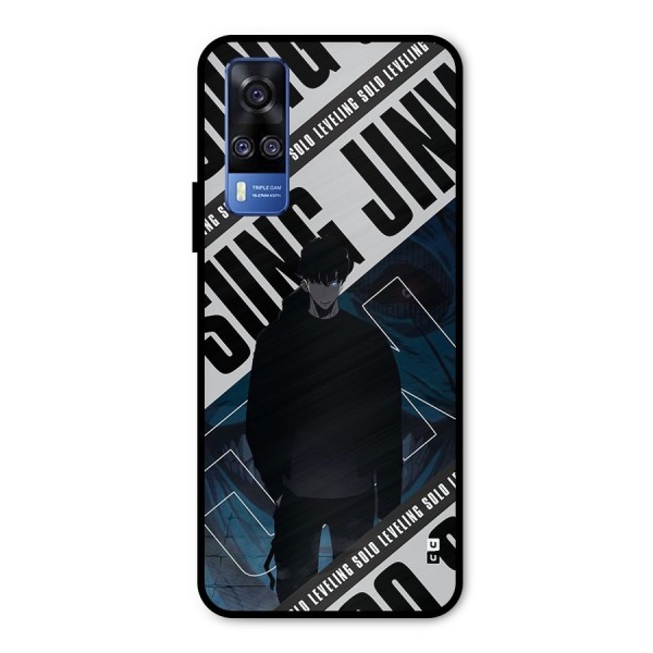 Awesome Jinwoo Rage Metal Back Case for Vivo Y31