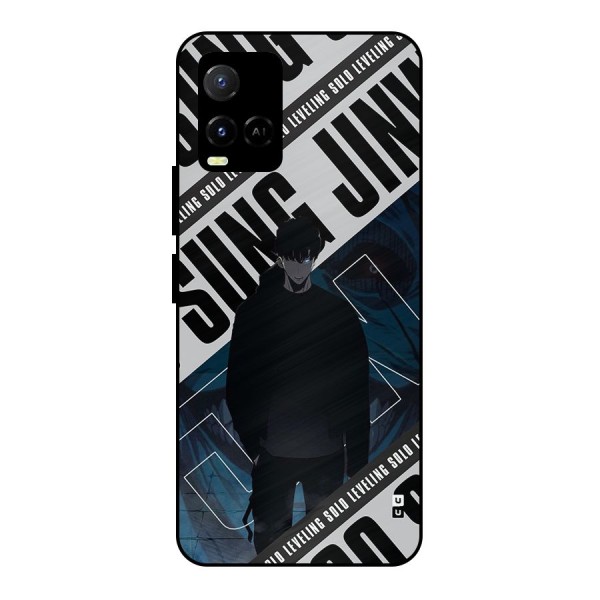Awesome Jinwoo Rage Metal Back Case for Vivo Y33s
