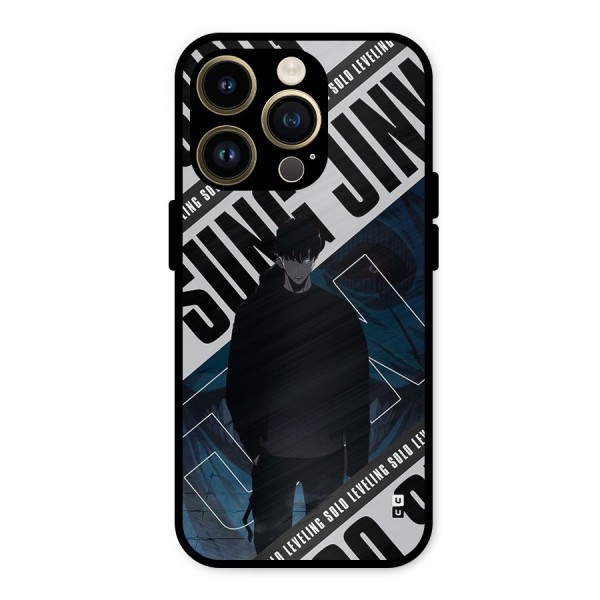 Awesome Jinwoo Rage Metal Back Case for iPhone 14 Pro