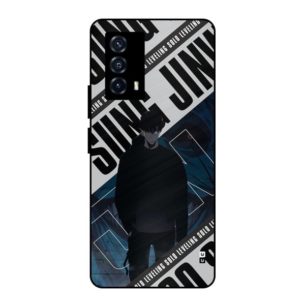 Awesome Jinwoo Rage Metal Back Case for iQOO Z5