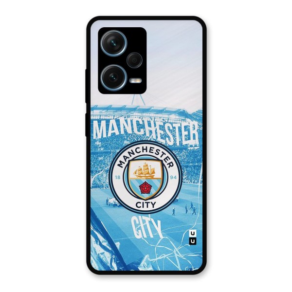 Awesome Manchester Metal Back Case for Redmi Note 12 Pro Plus 5G