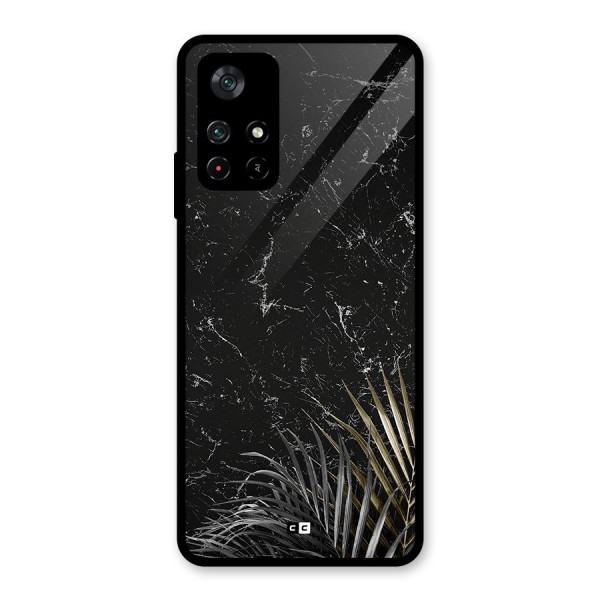 Awesome Royal Marble Glass Back Case for Poco M4 Pro 5G