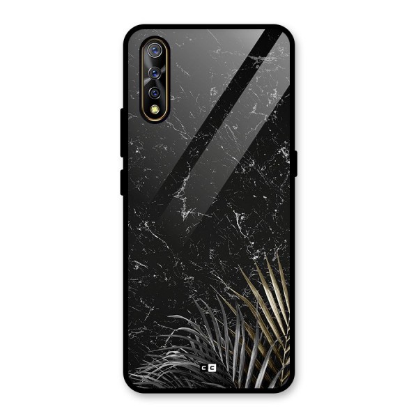 Awesome Royal Marble Glass Back Case for Vivo S1