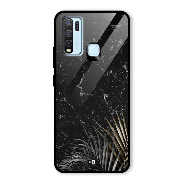 Awesome Royal Marble Glass Back Case for Vivo Y30