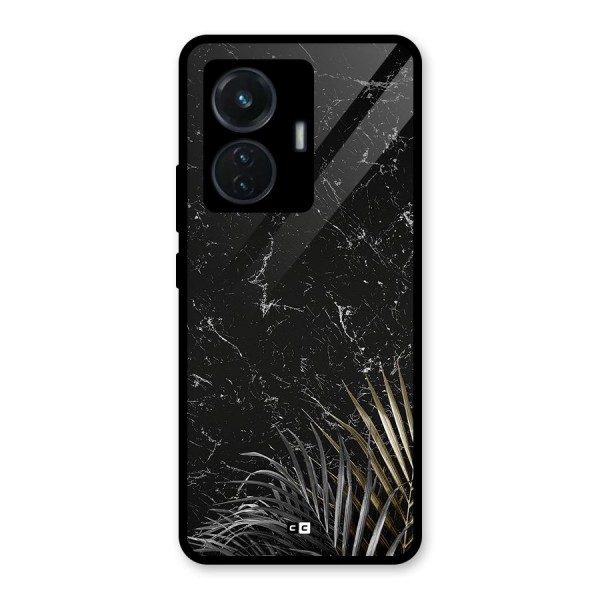 Awesome Royal Marble Glass Back Case for iQOO Z6 44W