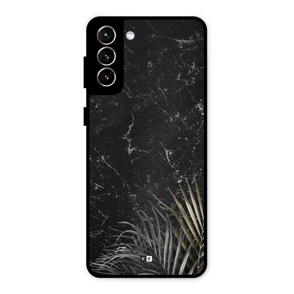 Awesome Royal Marble Metal Back Case for Galaxy S21 Plus
